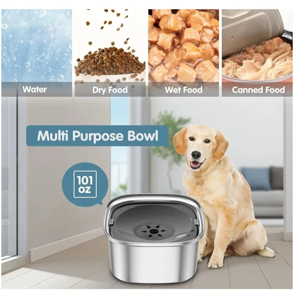 Stainless Steel Pet Water Fountain